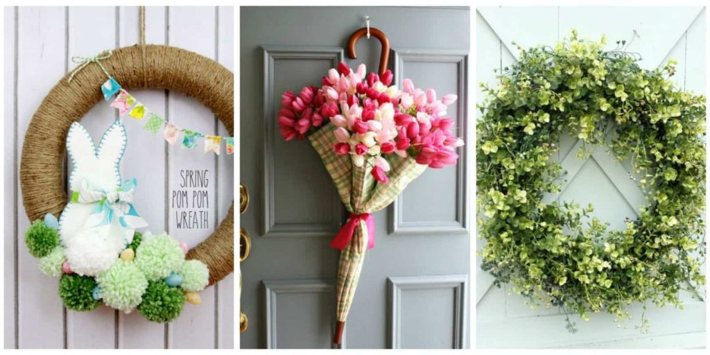 how to spruce up your doorway for spring